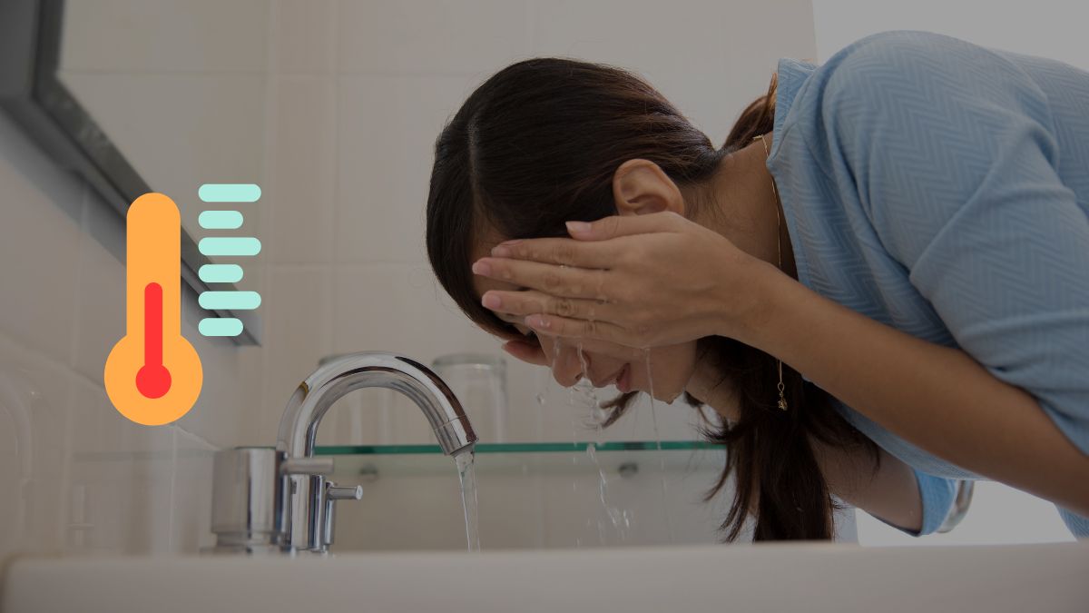 Lợi ích khi rửa mặt bằng nước ấm