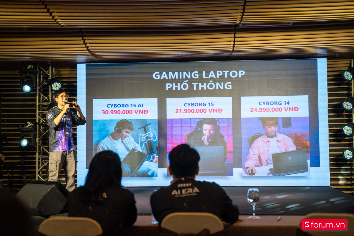 Các sản phẩm thuộc dòng sản phẩm laptop gaming tầm trung