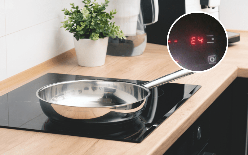 Sửa bếp hồng ngoại Kangaroo mã lỗi E4