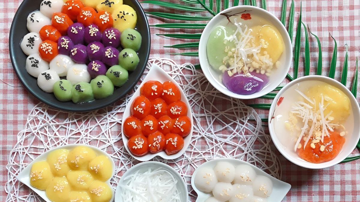 Bày biện mâm cúng Tết Hàn thực