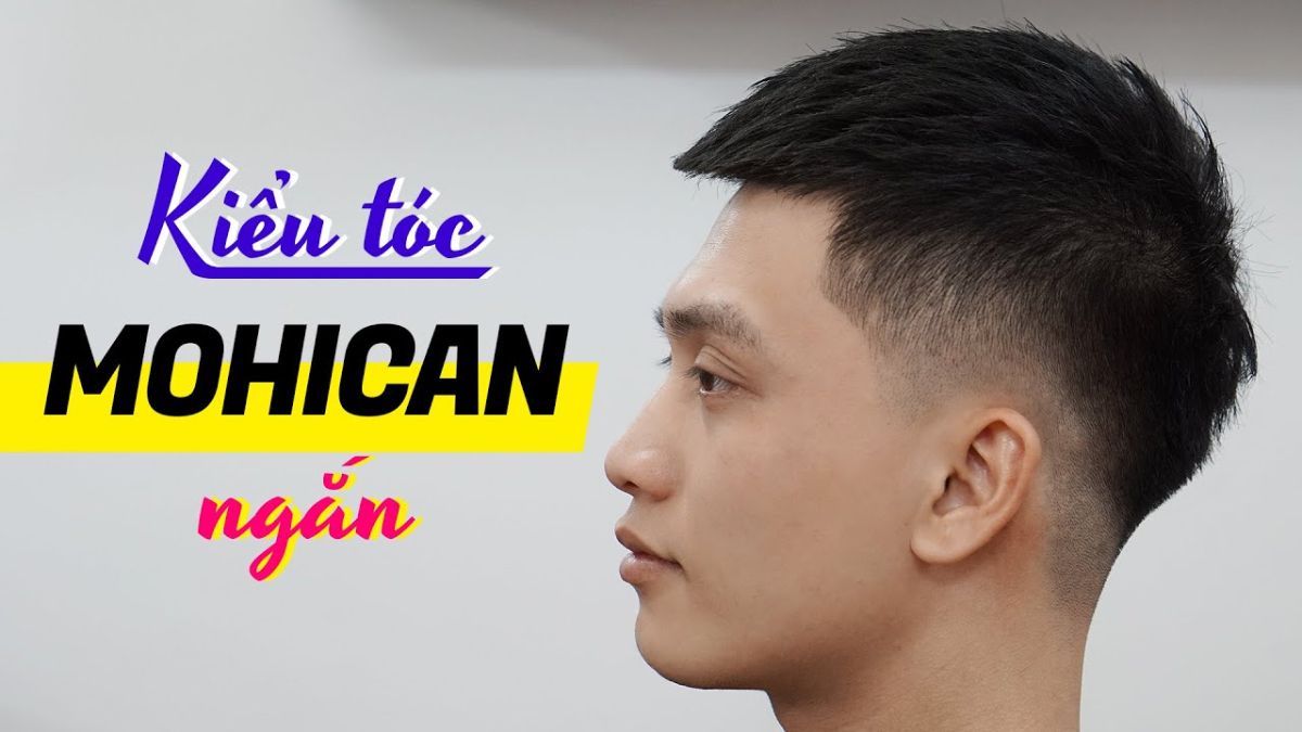 Tóc ngắn nam kiểu Mohican