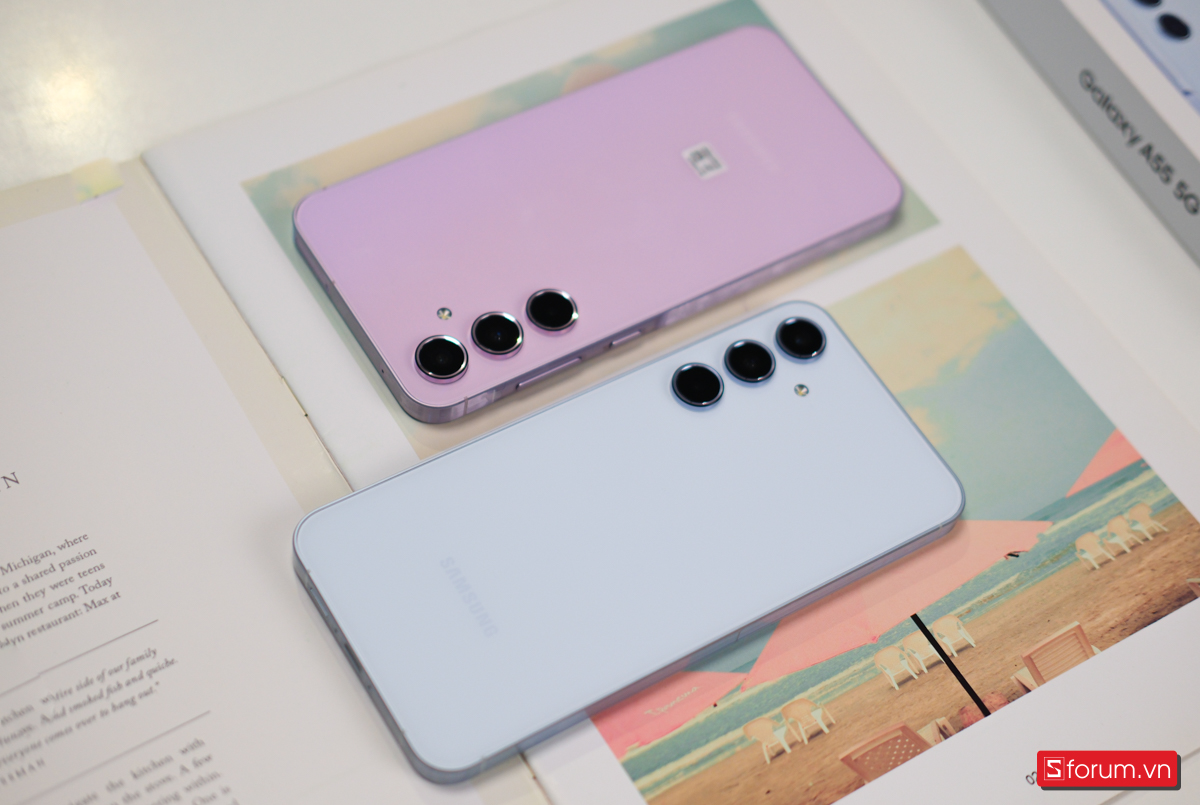 Galaxy A55 được định vị cao hơn