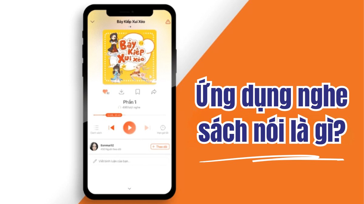 Ứng dụng nghe sách nói là gì?