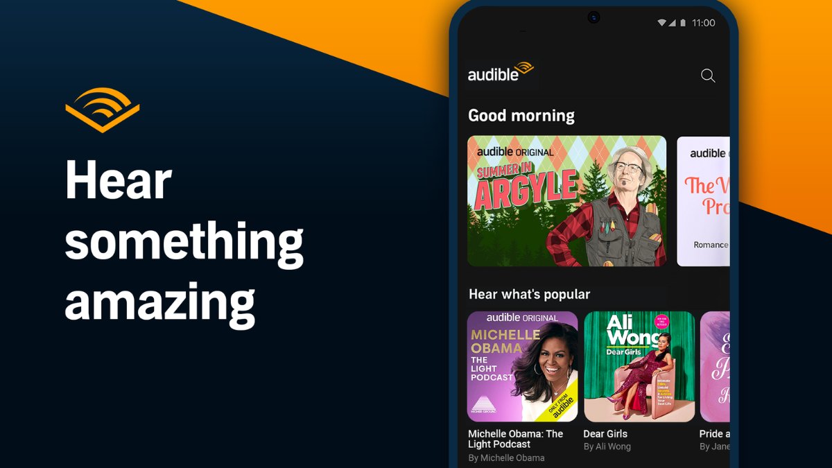 Audible - ứng dụng nghe sách nói hay