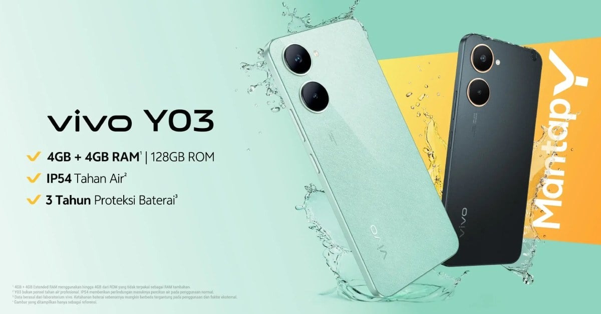 2 lựa chọn màu sắc của vivo Y03