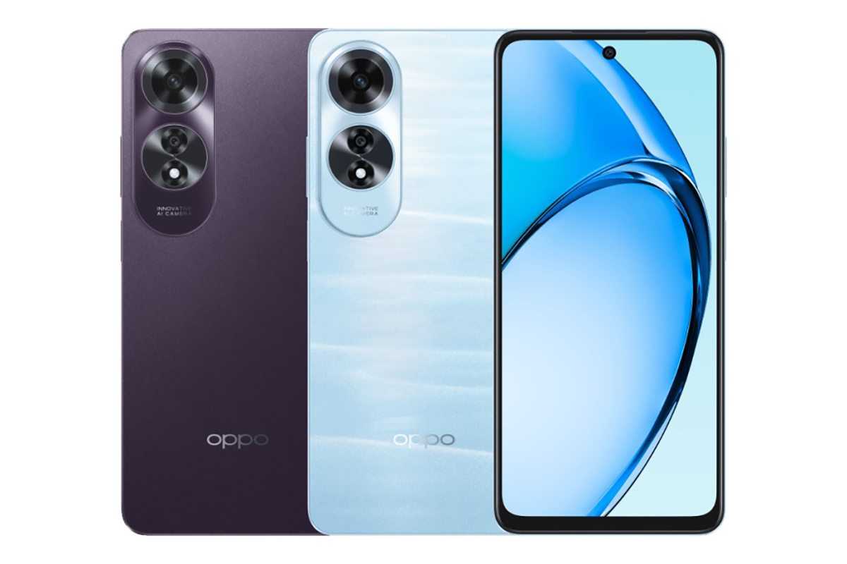 Các tùy chọn màu sắc của điện thoại OPPO A60