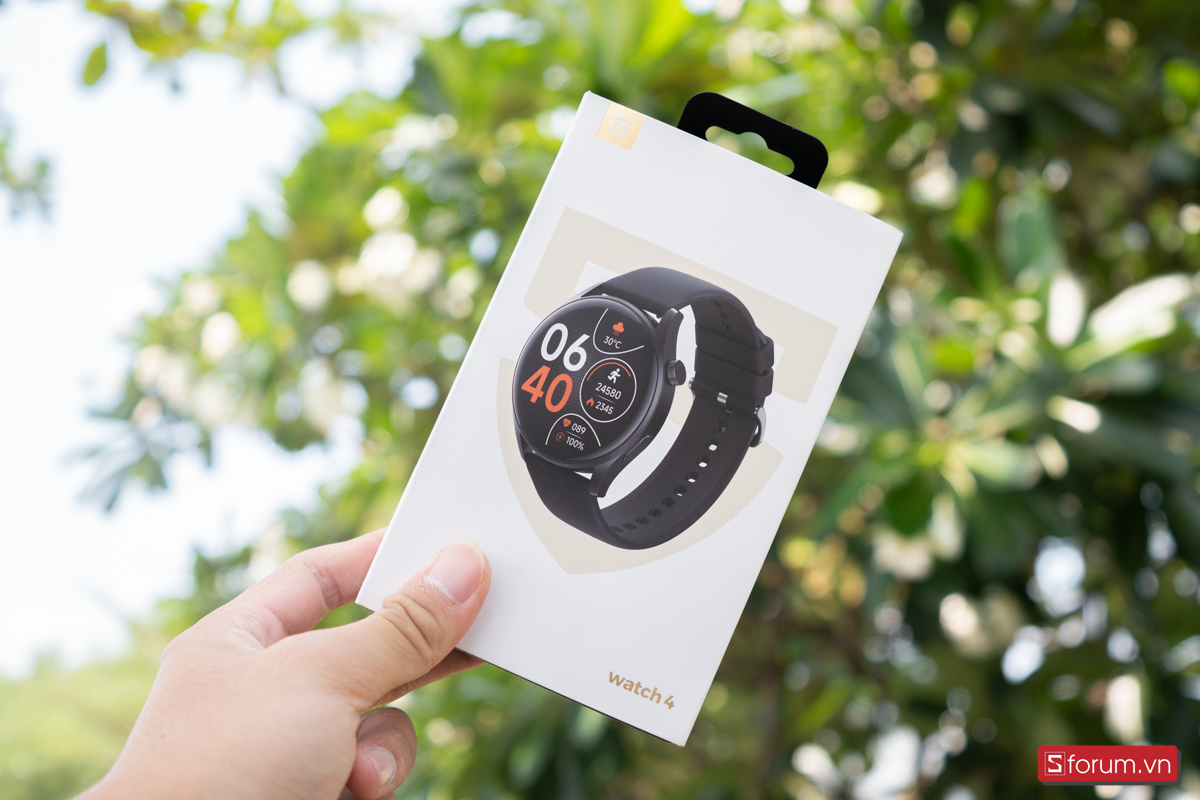 thiết kế vỏ hộp của SoundPEATS Watch 4
