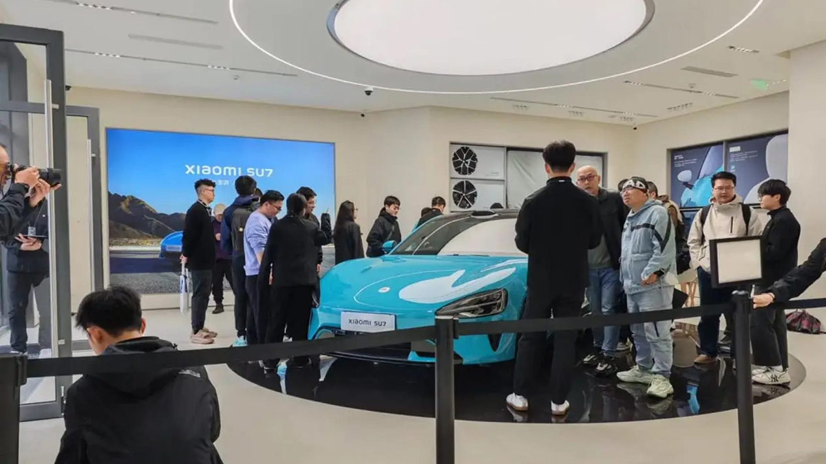Xiaomi SU7 đang tạo ra cơn sốt tại Trung Quốc