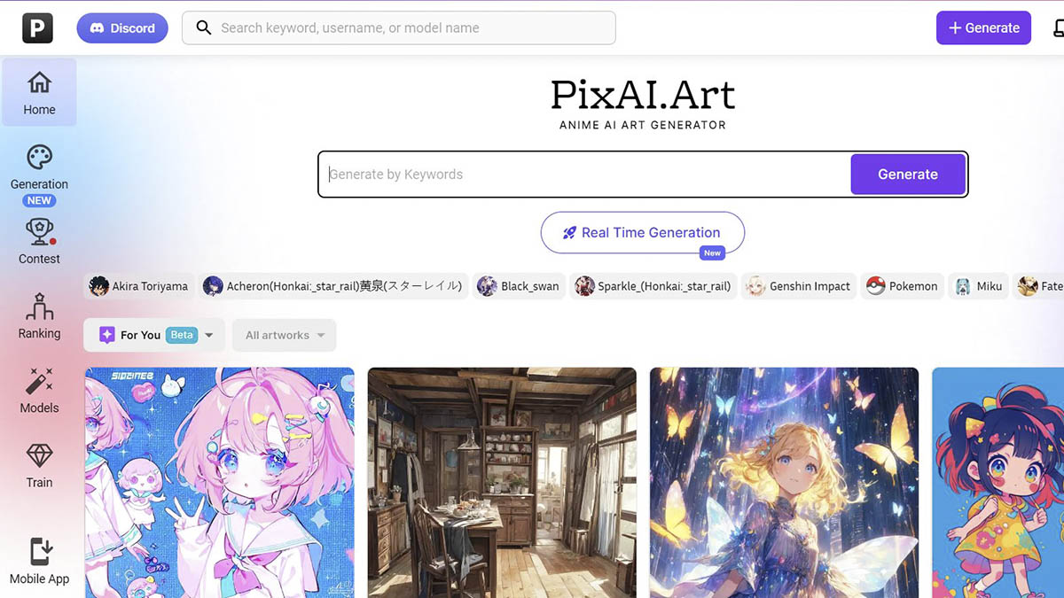 AI Anime app