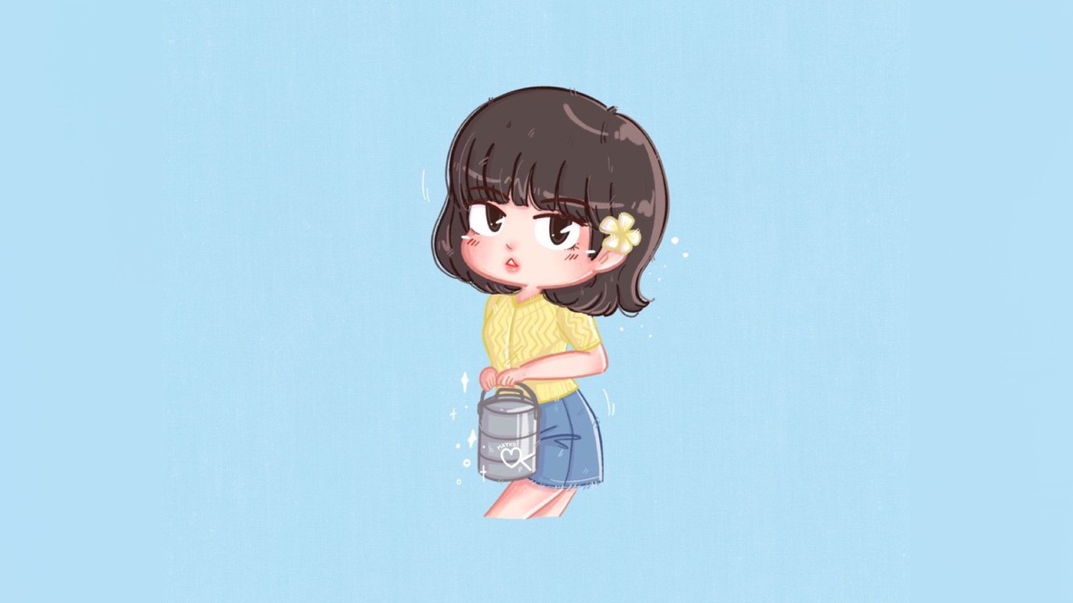 Ảnh Lisa chibi đáng yêu