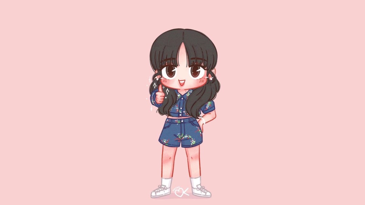 Ảnh Lisa chibi đáng yêu