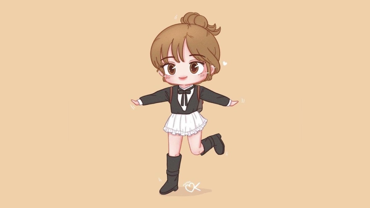 Ảnh Lisa chibi cực xinh