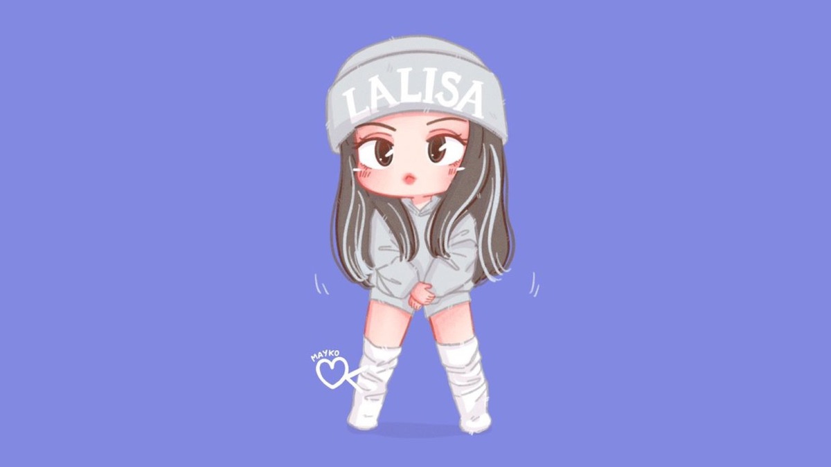 Ảnh Lisa chibi đáng yêu