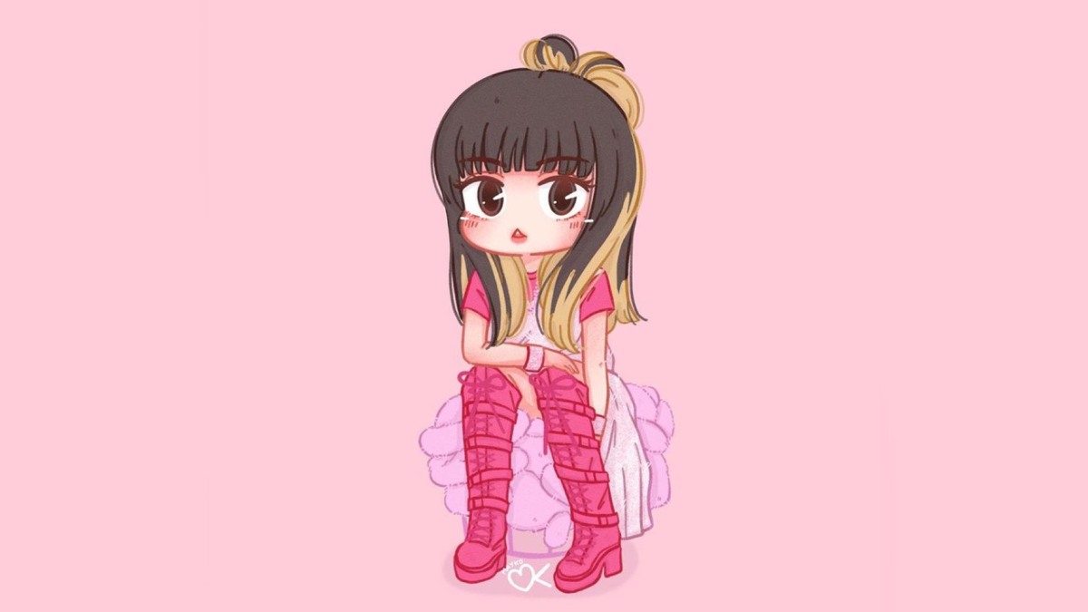 Ảnh Lisa chibi cực xinh