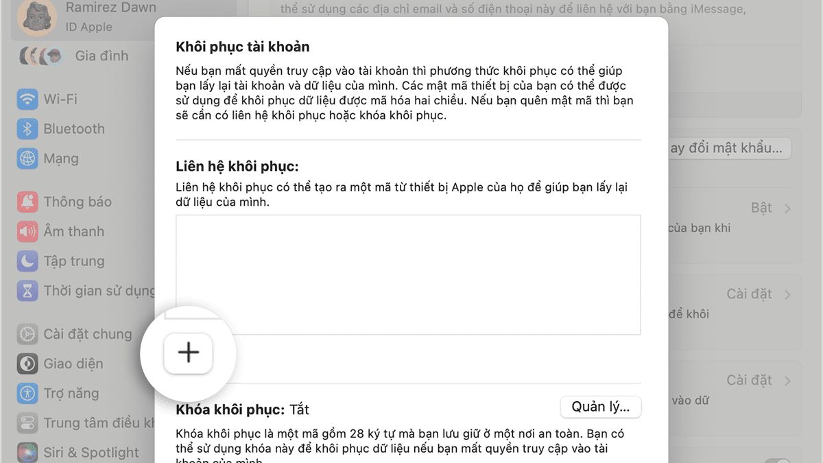 Cách bảo mật ID Apple bằng cách thêm địa chỉ liên hệ khôi phục
