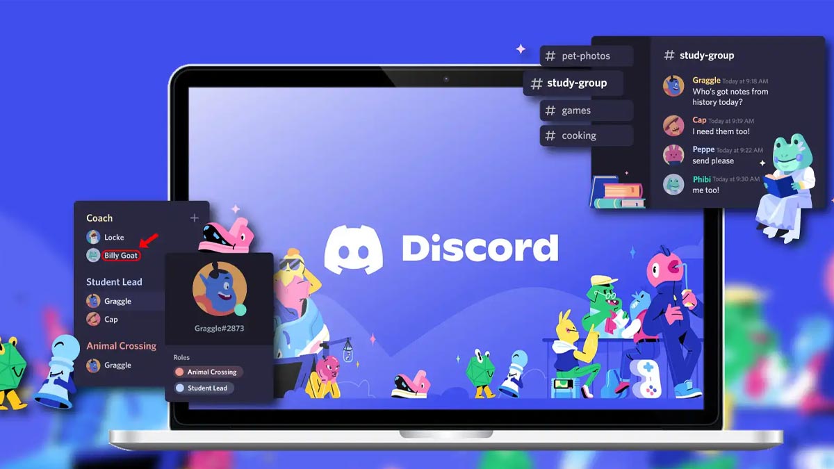 Discord sở hữu giao diện thân thiện với mọi người dùng