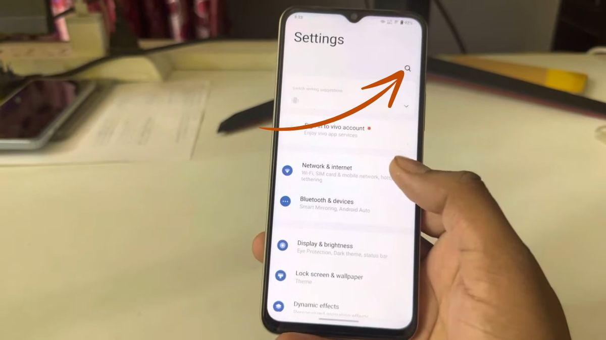 Cách tắt nguồn Vivo Y36 đơn giản 1