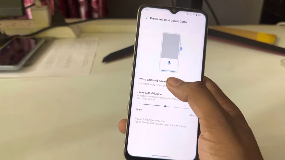 Cách tắt nguồn Vivo Y36 đơn giản 3