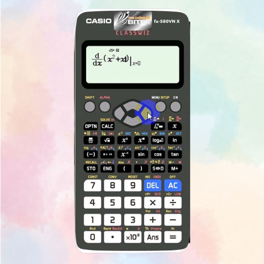 Cách tính đạo hàm bằng máy tính Casio Fx-580VN đơn giản và nhanh chóng 4