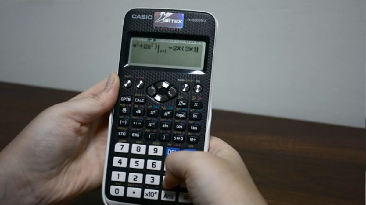 Cách tính đạo hàm bằng máy tính Casio Fx-580VN cho bạn mới