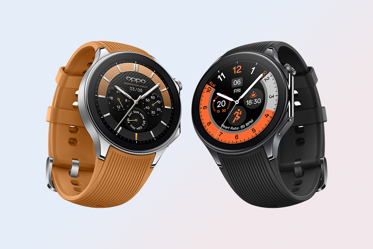 Hai phiên bản màu sắc của OPPO Watch X 