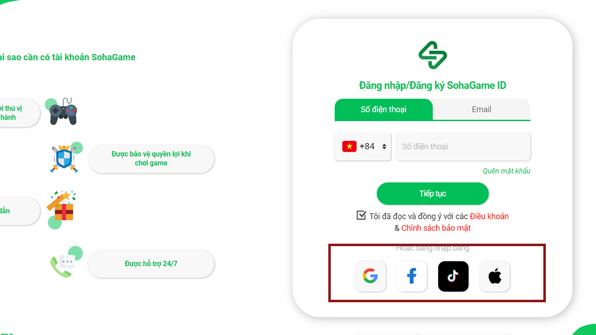 Hướng dẫn cách nhập code 3Q Chiến chiến chiến bước 2