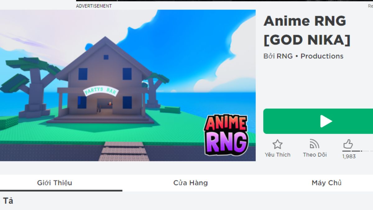 Cách cài đặt và chơi Anime RNG trên máy tính
