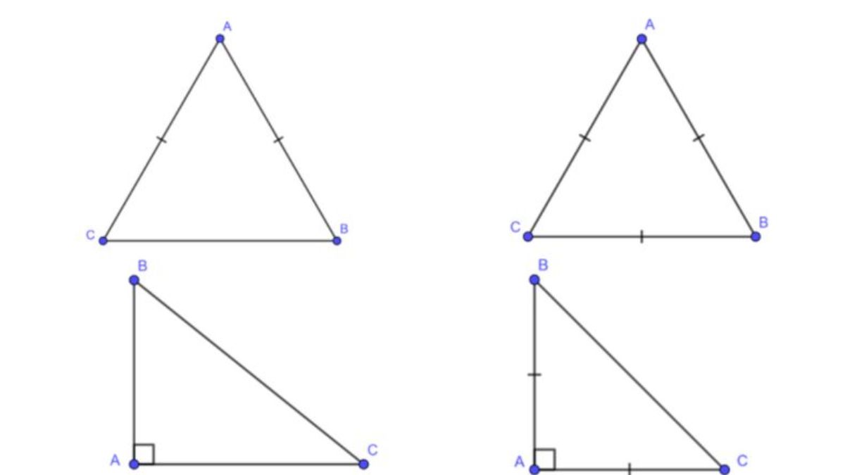 Có mấy loại hình tam giác?
