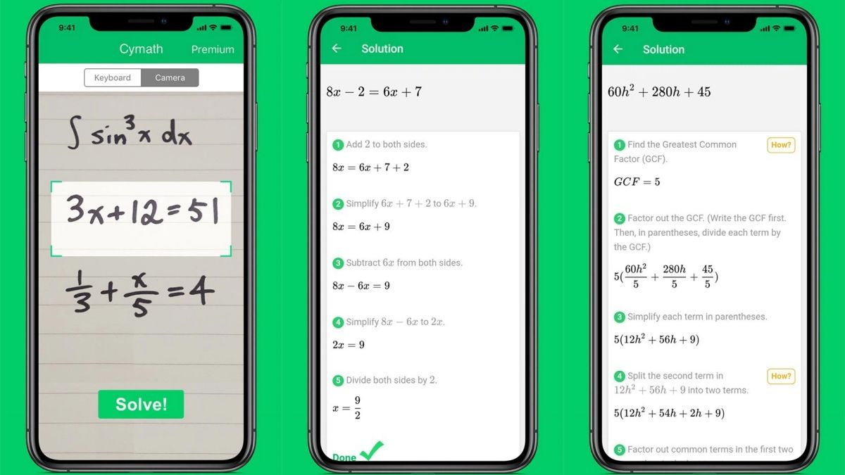 Tìm hiểu về ứng dụng Cymath