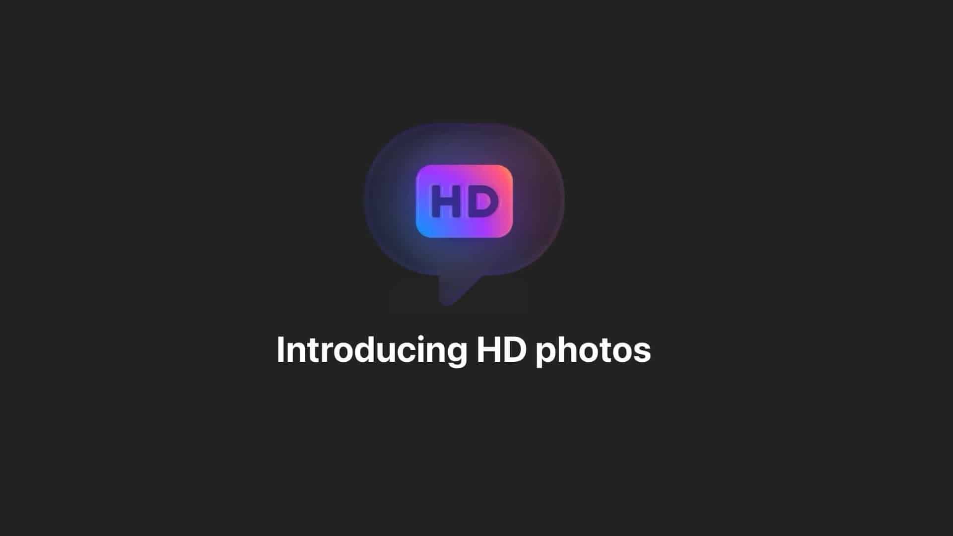 Tại sao cần phải có tính năng gửi ảnh HD qua Messenger?