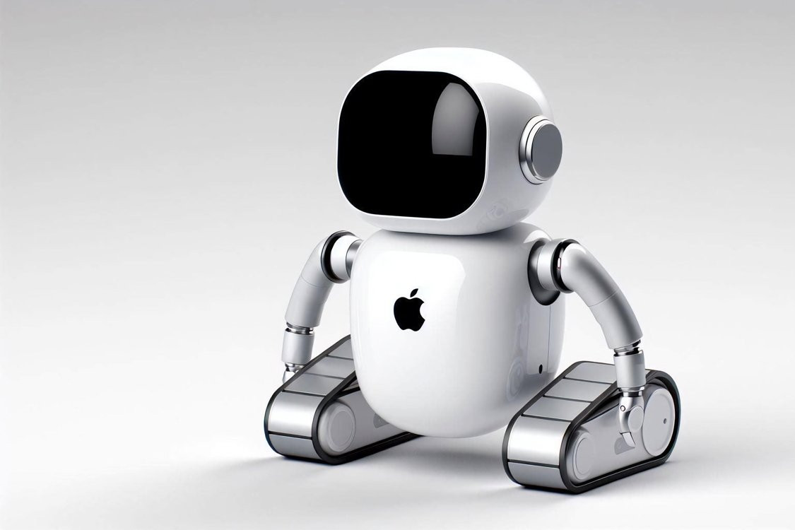 Apple quay xe sản xuất robot