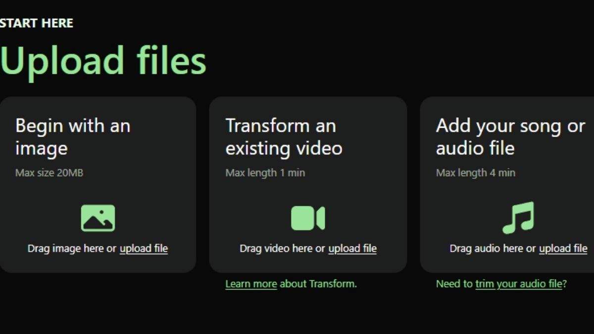 Hướng dẫn cách sử dụng app Kaiber AI làm video chi tiết nhất bước 1