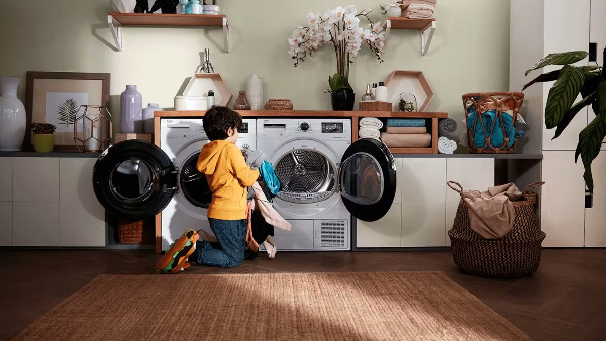 Giải đáp kích thước máy sấy quần áo như thế nào? Xem ngay