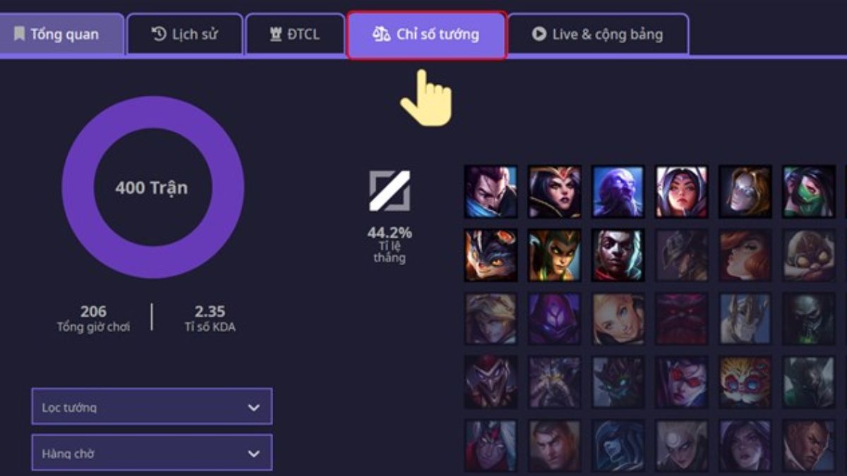 Cách sử dụng LmssPlus check lịch sử đấu LMHT chi tiết bước 5