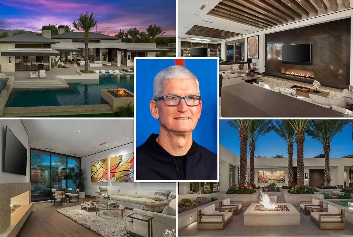 Tim Cook có một ngôi nhà 2.400 mét vuông ở Palo Alto, California - khu vực trung tâm của Thung lũng Silicon
