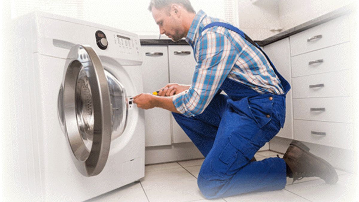 Kiểm tra gioăng cao su cửa máy giặt