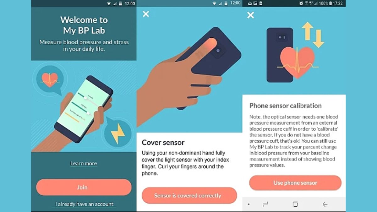 Phần mềm đo huyết áp trên điện thoại Android
