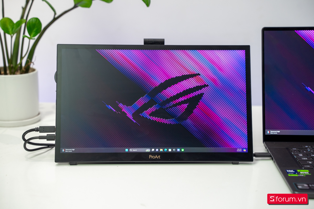 Trên tay màn hình Asus ProArt Display PA169CDV