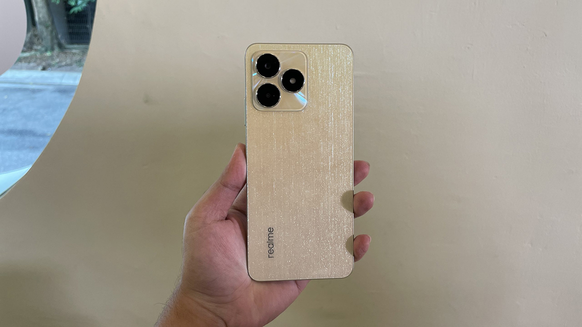 realme C53 có cụm camera sau hình vuông