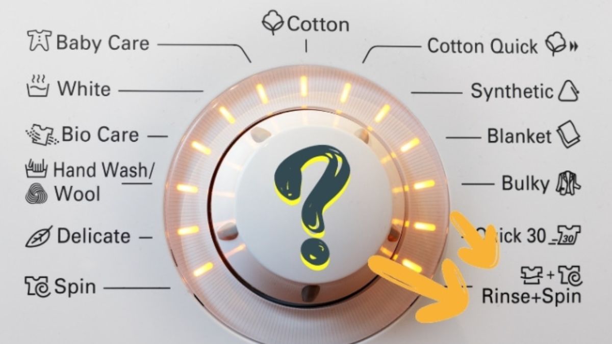 Rinse trong máy giặt là gì? Nên dùng chế độ Rinse khi nào?