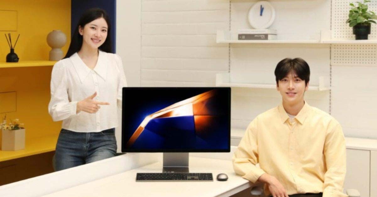 Máy có màn hình 27 inch hỗ trợ độ phân giải 4K