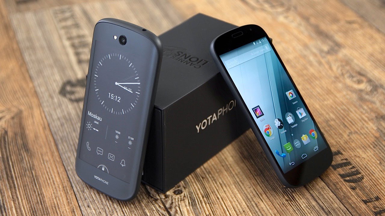 YotaPhone đã bị phá sản