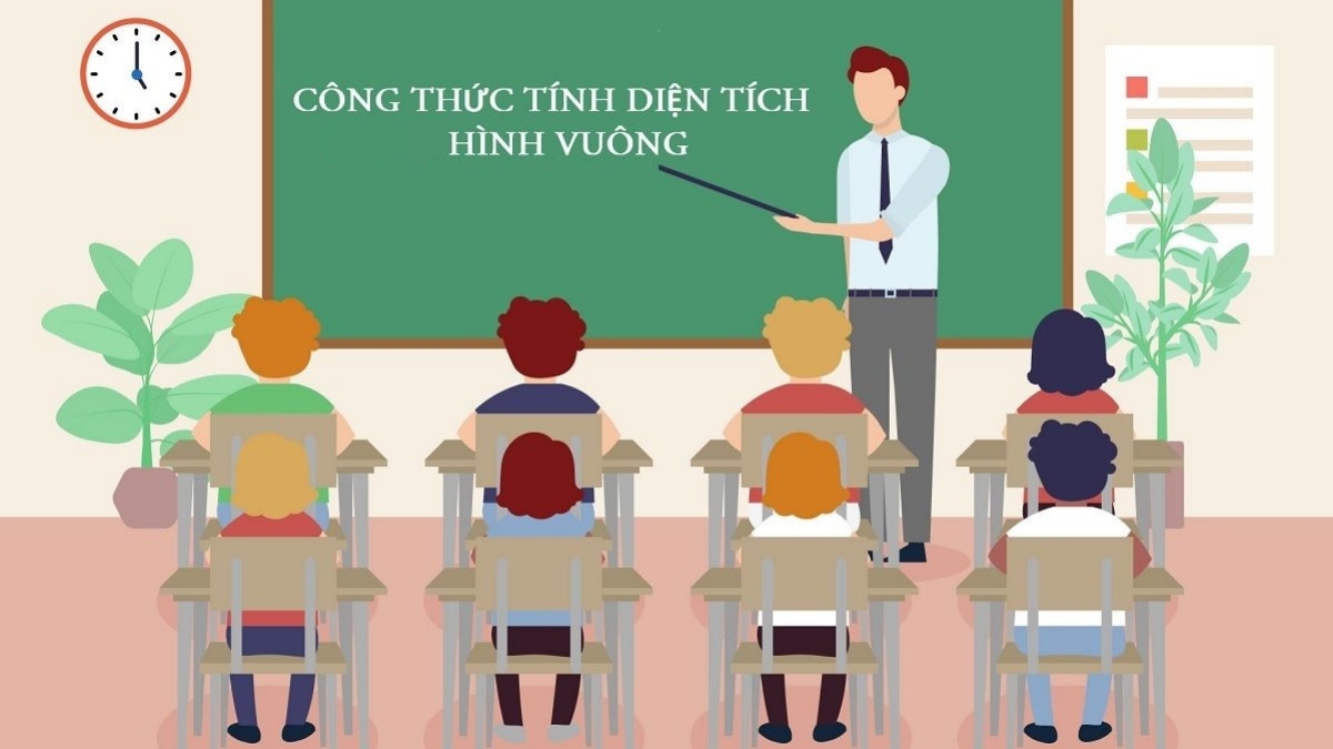 Một số lưu ý khi làm bài tập tính diện tích hình vuông