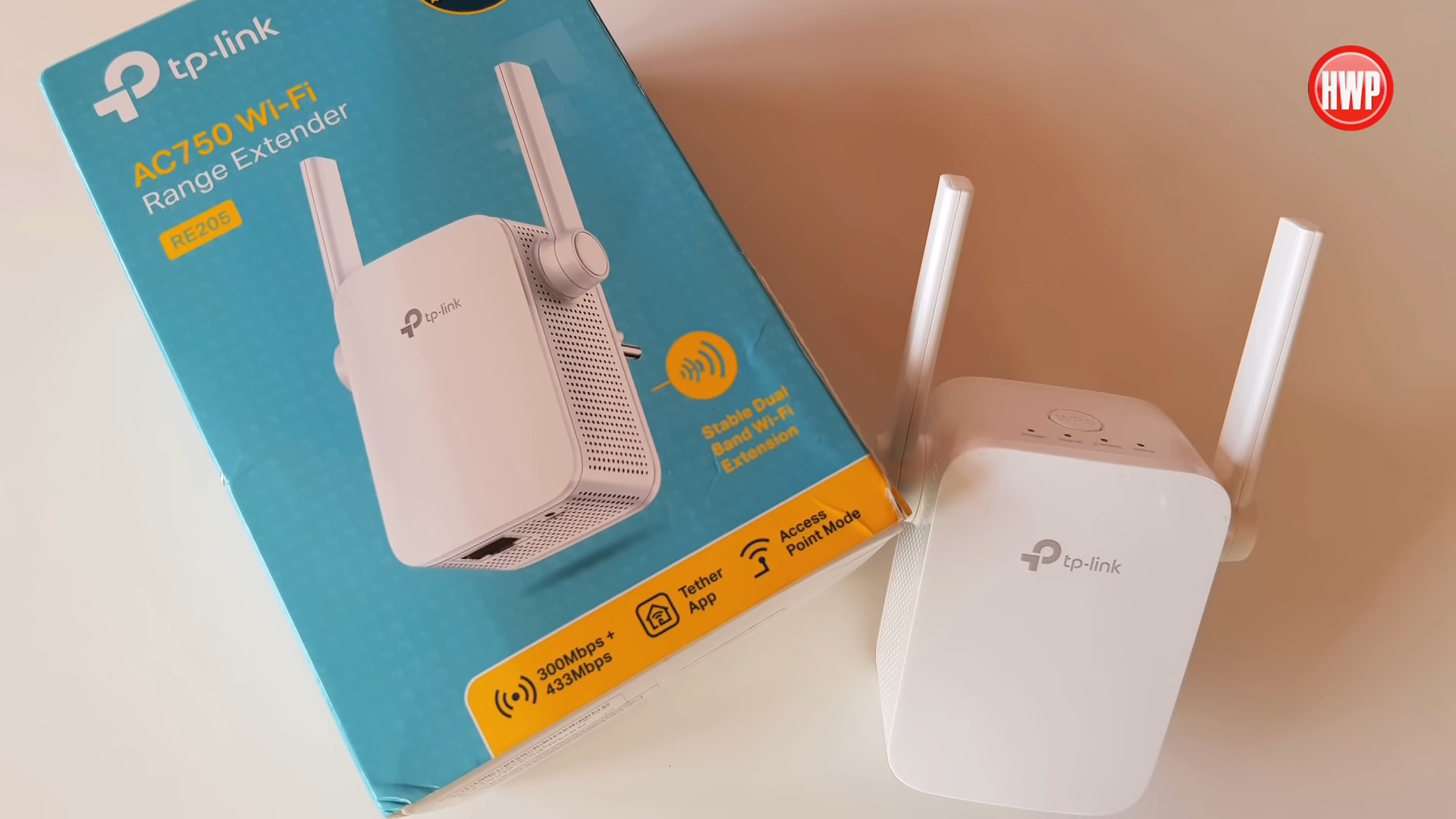 Bộ kích sóng Wifi TP-Link Re205 Ac750 có băng tần kép 750Mbps chuẩn AC