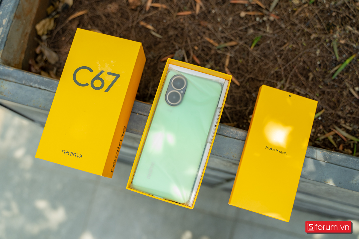 Mở hộp realme C67