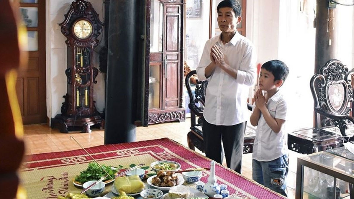Mẫu văn khấn cho dịp Giỗ tổ Hùng Vương tại nhà
