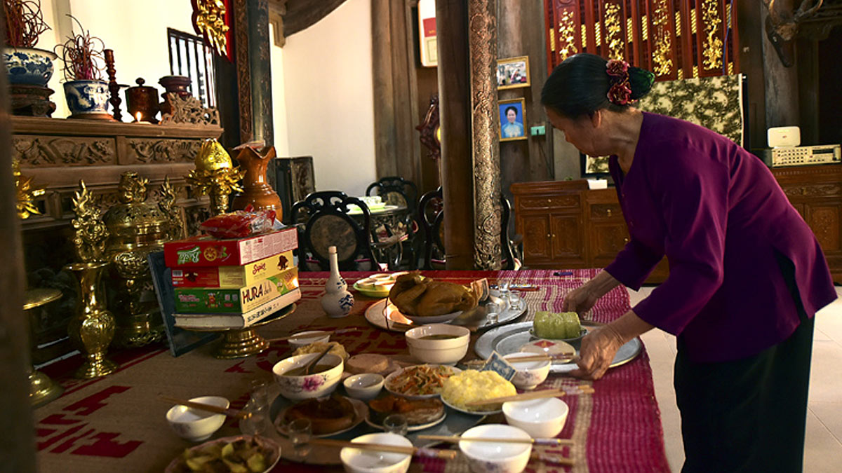 Mâm cơm cúng cần chuẩn bị cho ngày Giỗ tổ Hùng Vương