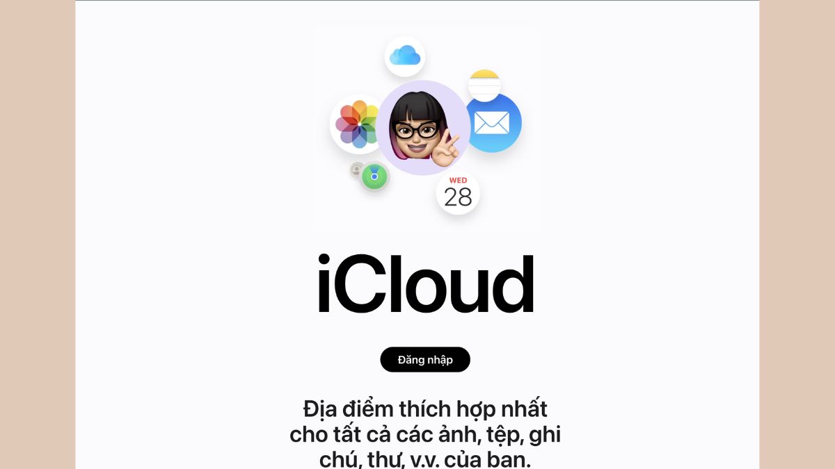 Cách xem ảnh iCloud trên máy tính bước 1
