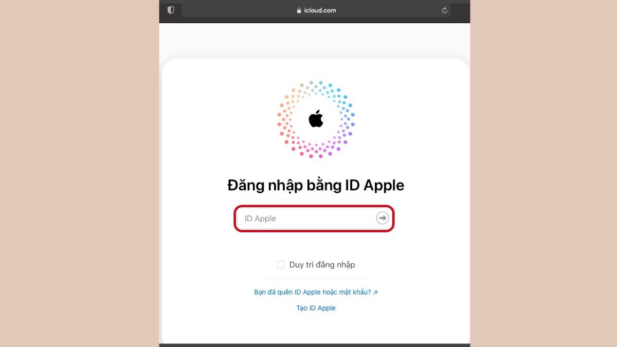 Cách xem ảnh iCloud trên máy tính bước 2