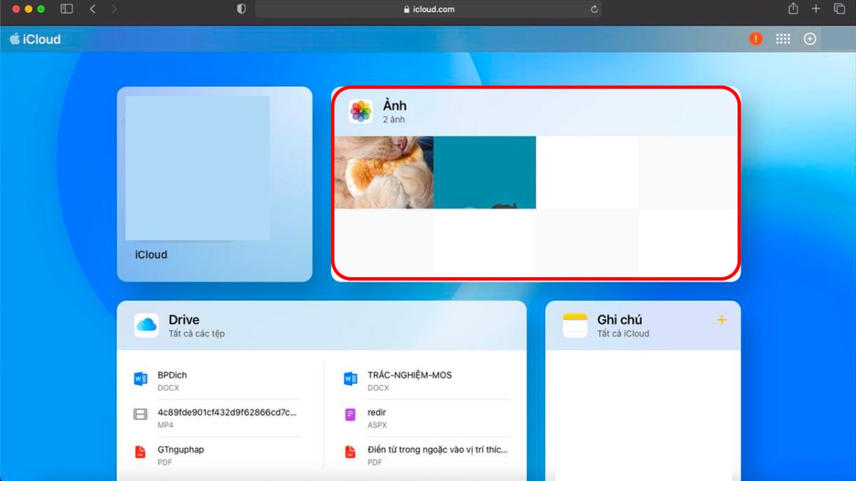 Cách xem ảnh iCloud trên máy tính bước 3